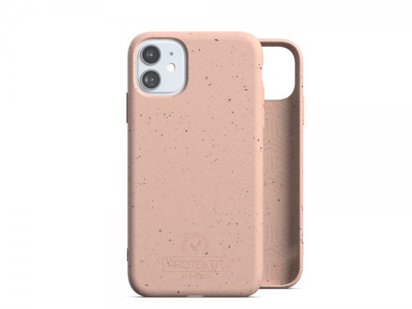 iPhone 11 Skal Bio Cover Salmon Pink