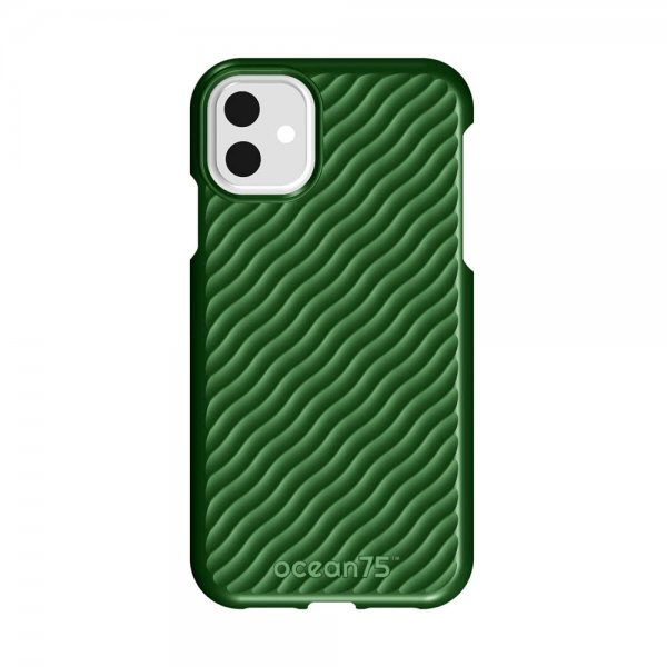 iPhone 11 Skal Ocean Wave Turtle Green