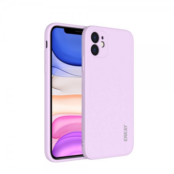 iPhone 11 Skal Silicone Lila