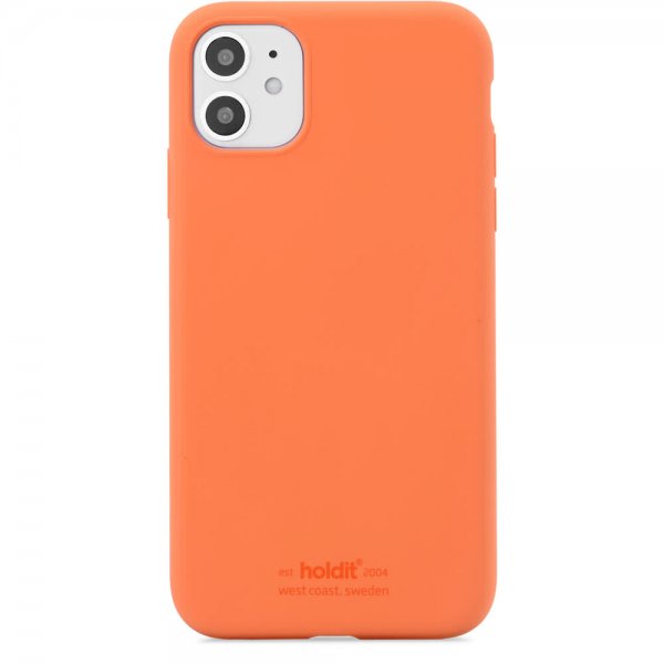 iPhone 11 Skal Silikon Orange