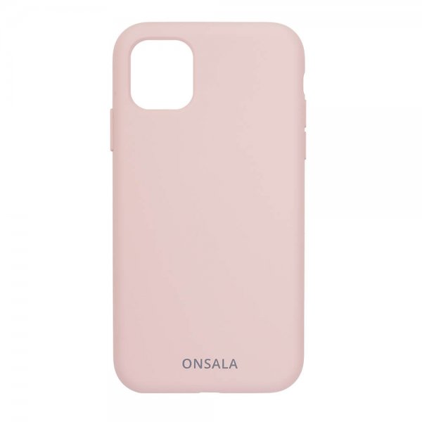 iPhone 11 Skal Silikon Sand Pink