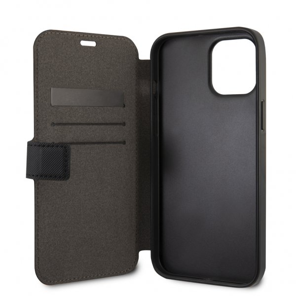 iPhone 12/iPhone 12 Pro Fodral Embroidery Svart