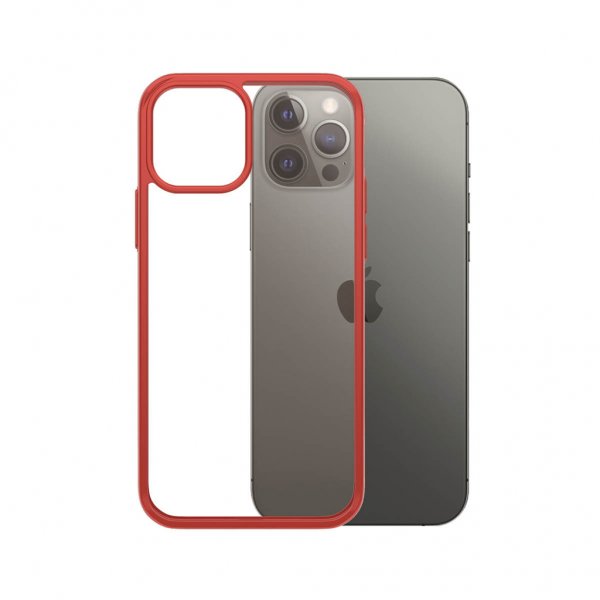 iPhone 12/iPhone 12 Pro Skal ClearCase Color Mandarin Red