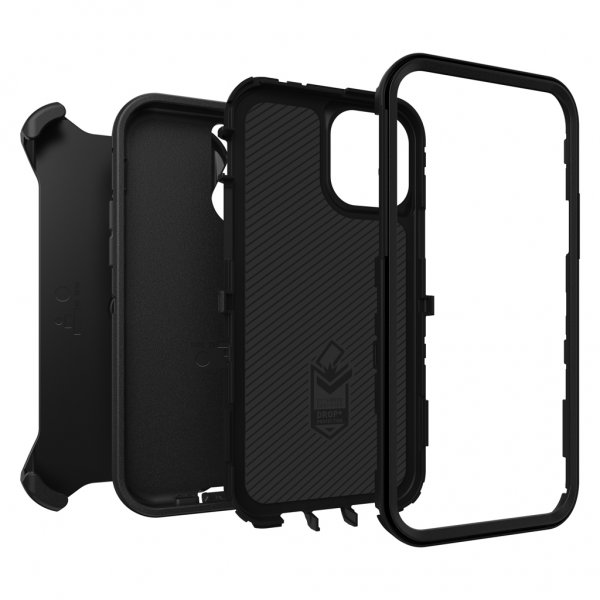 iPhone 12/iPhone 12 Pro Skal Defender Svart