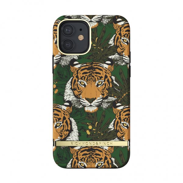 iPhone 12/iPhone 12 Pro Skal Green Tiger