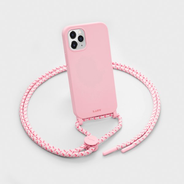 iPhone 12/iPhone 12 Pro Skal HUEX PASTELS Necklace Candy