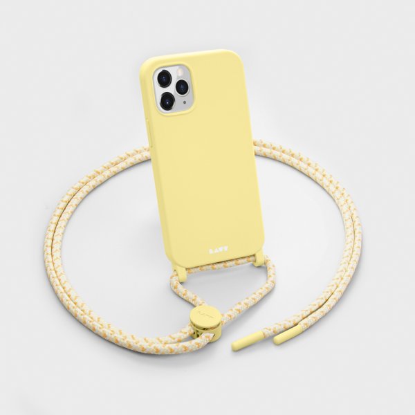 iPhone 12/iPhone 12 Pro Skal HUEX PASTELS Necklace Sherbet