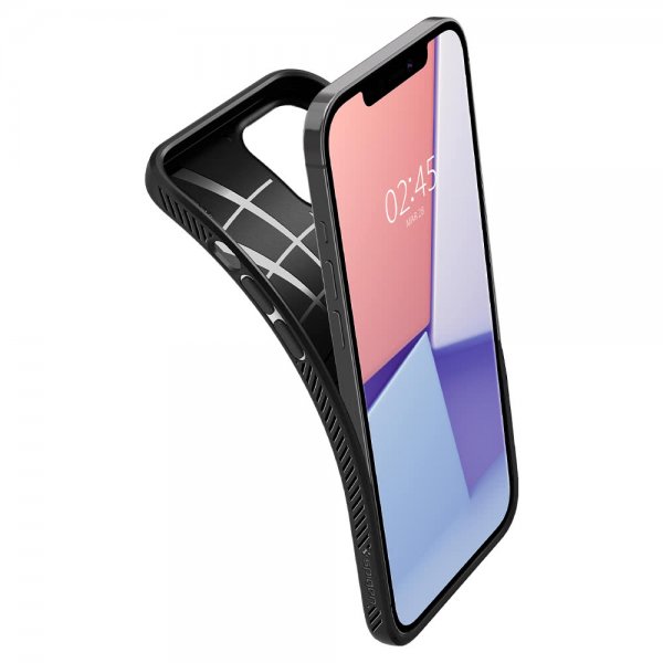 iPhone 12/iPhone 12 Pro Skal Liquid Air Matte Black