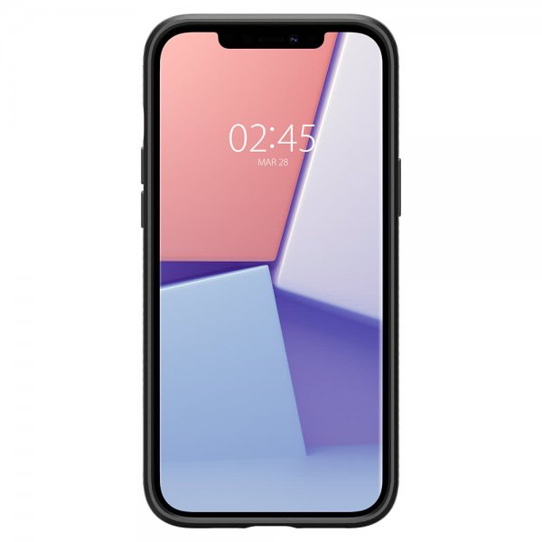 iPhone 12/iPhone 12 Pro Skal Liquid Air Matte Black
