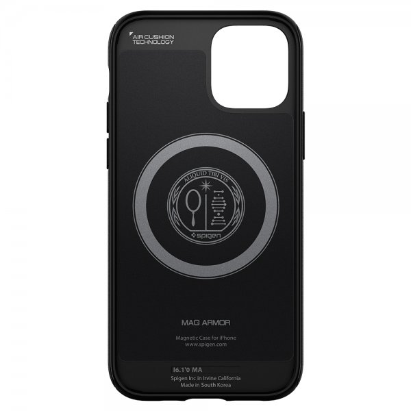 iPhone 12/iPhone 12 Pro Skal Mag Armor Matte Black