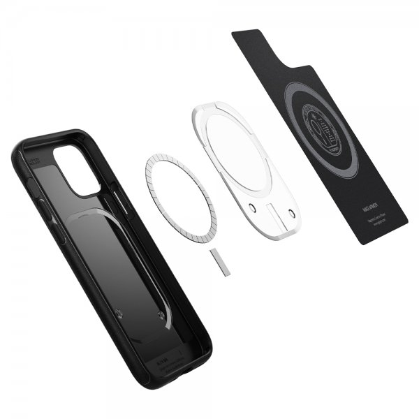 iPhone 12/iPhone 12 Pro Skal Mag Armor Matte Black