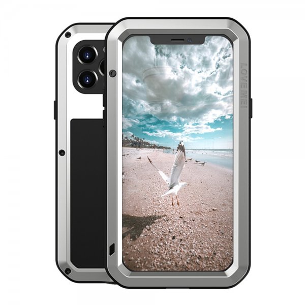 iPhone 12 Pro Skal Powerful Case Silver
