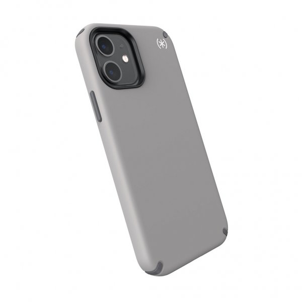 iPhone 12/iPhone 12 Pro Skal Presidio2 Pro Cathedral Grey/Graphite Grey/White