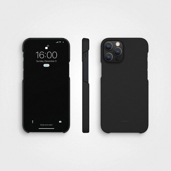 iPhone 12/iPhone 12 Pro Skal Växtbaserat Charcoal Black