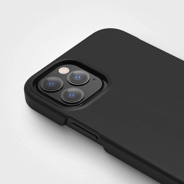 iPhone 12/iPhone 12 Pro Skal Växtbaserat Charcoal Black