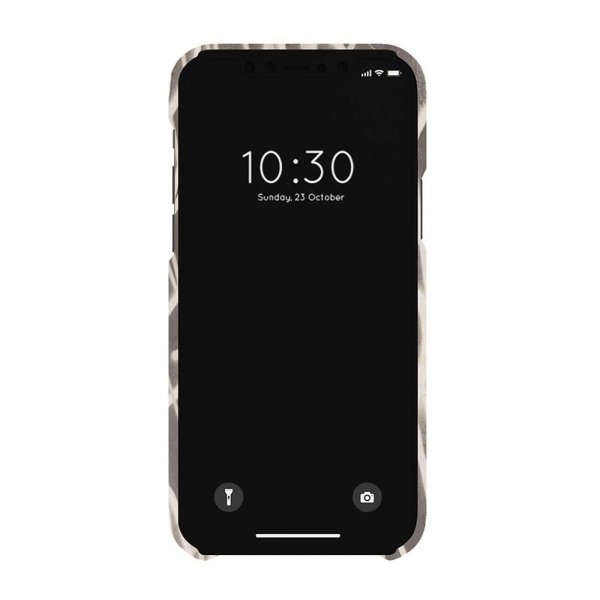 iPhone 12/iPhone 12 Pro Skal Växtbaserat Graffiti Heart Black White