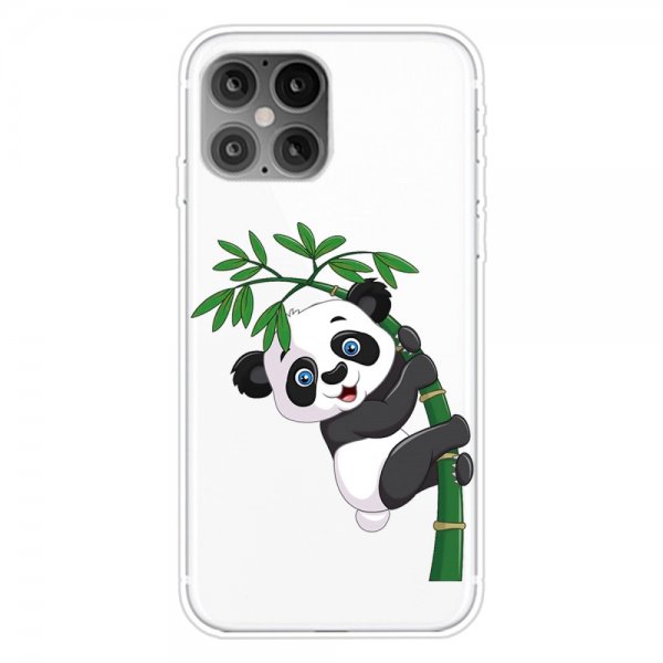 iPhone 12/iPhone 12 Pro Skal Motiv Panda i Träd