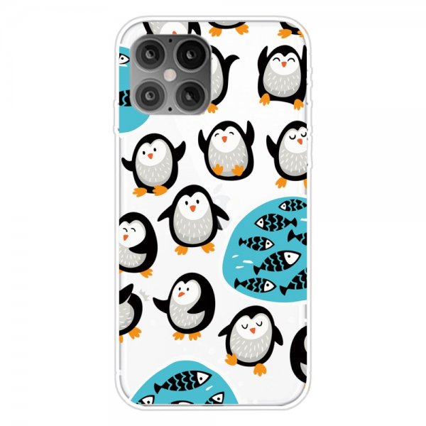 iPhone 12/iPhone 12 Pro Skal Motiv Pingviner