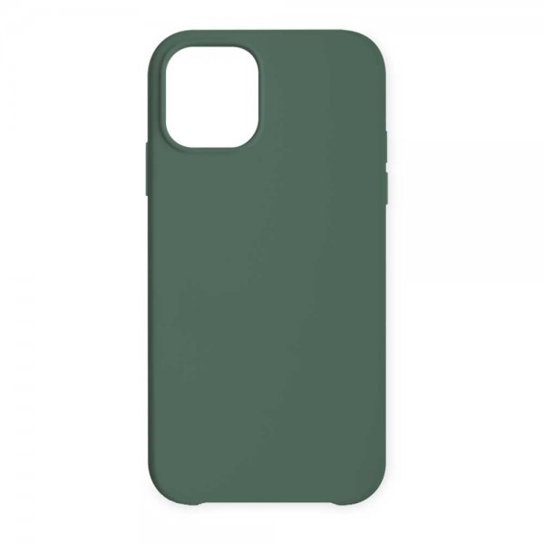 iPhone 12/iPhone 12 Pro Skal Silicone Case Olive Green