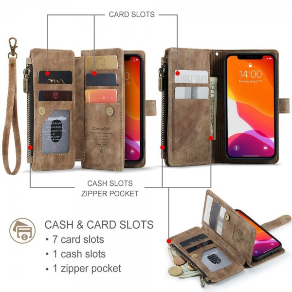 iPhone 12 Mini Fodral C30 Series Brun