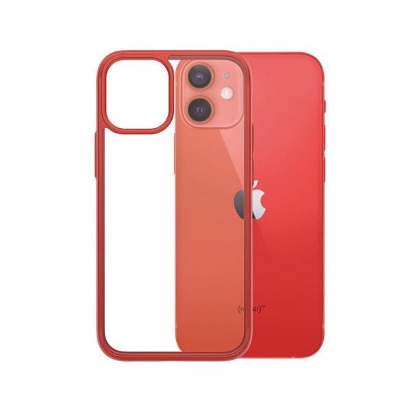 iPhone 12 Mini Skal ClearCase Color Mandarin Red