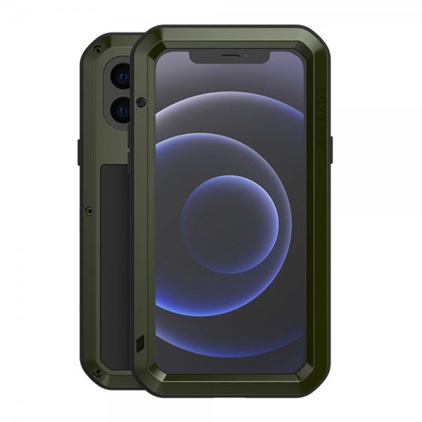 iPhone 12 Mini Skal Powerful Case Grön