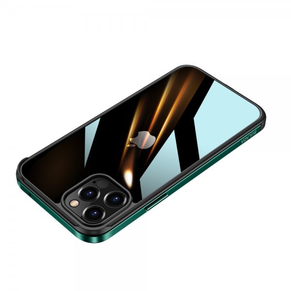 iPhone 12 Mini Skal Transparent Baksida Grön