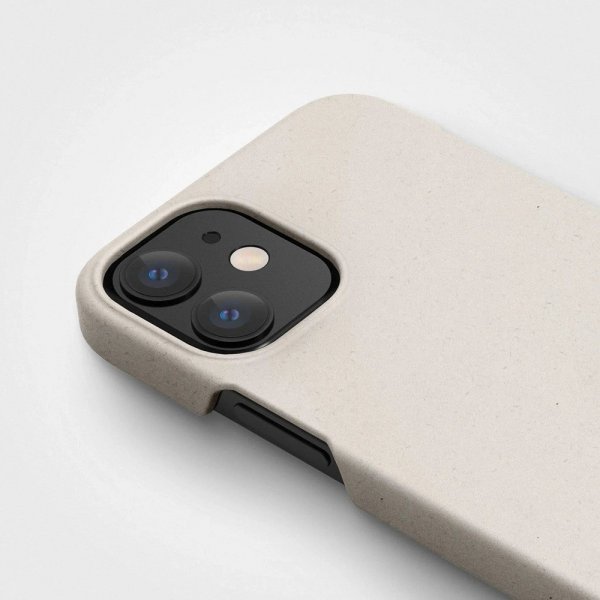 iPhone 12 Mini Skal Växtbaserat Vanilla White