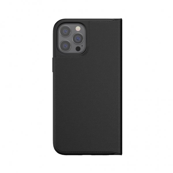 iPhone 12 Pro Max Fodral Booklet Case Basic Svart