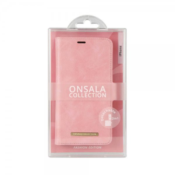 iPhone 12 Pro Max Fodral Fashion Edition Löstagbart Skal Dusty Pink