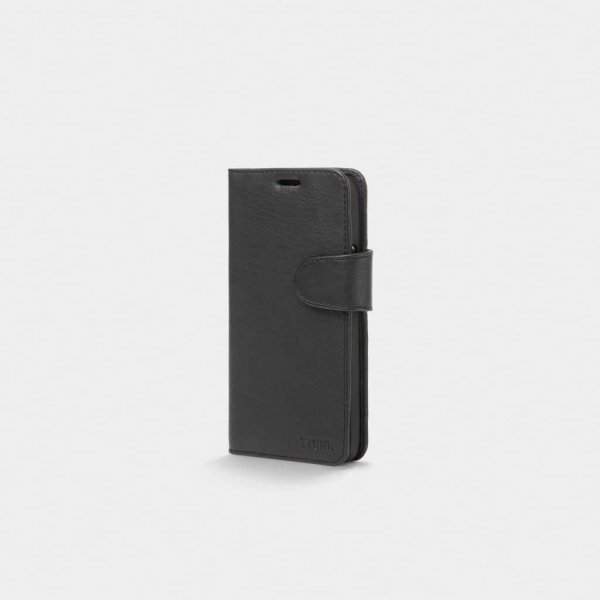 iPhone 12 Pro Max Fodral Leather Wallet Löstagbart Skal Svart