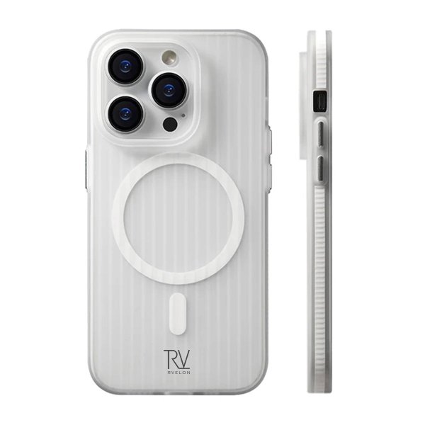 iPhone 12 Pro Max Skal Korrugerad MagSafe Vit