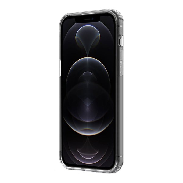 iPhone 12 Pro Max Skal Blommönster MagSafe Blå Guld