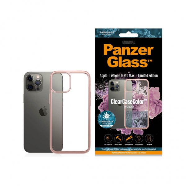 iPhone 12 Pro Max Skal ClearCase Color Rose Gold