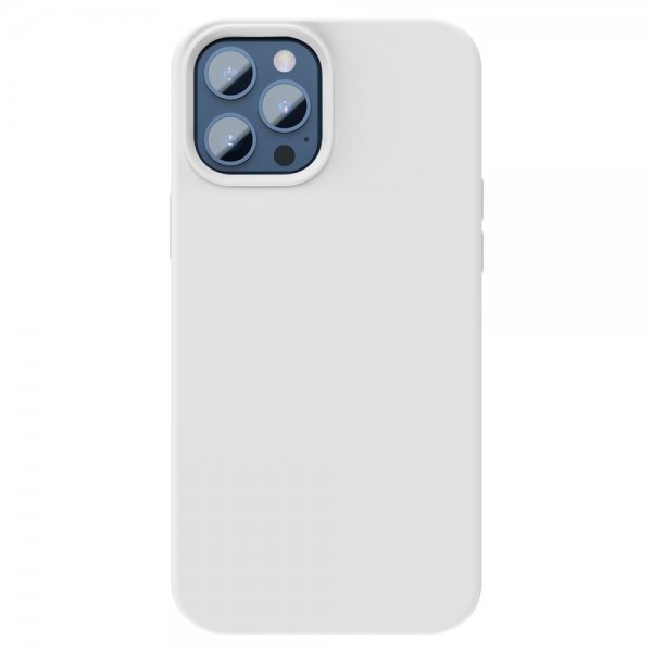 iPhone 12 Pro Max Skal Liquid Silica Gel Magnetic Vit