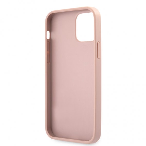 iPhone 12 Pro Max Skal Saffiano Vintage Script Roseguld
