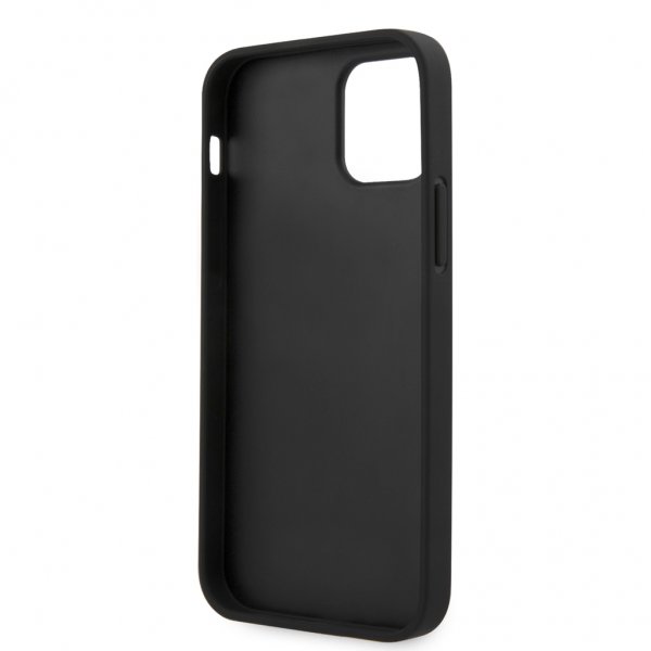 iPhone 12 Pro Max Skal Saffiano Vintage Script Svart