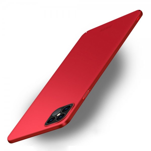 iPhone 12 Pro Max Skal Shield Slim Röd