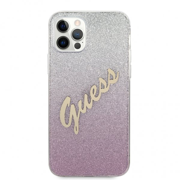 iPhone 12 Pro Max Skal Vintage Gradient Rosa