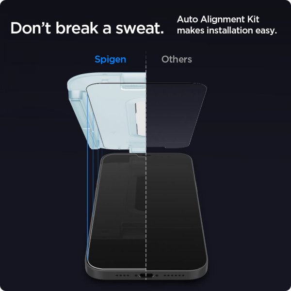 iPhone 12 Pro Max Skärmskydd GLAS.tR EZ Fit 2-pack