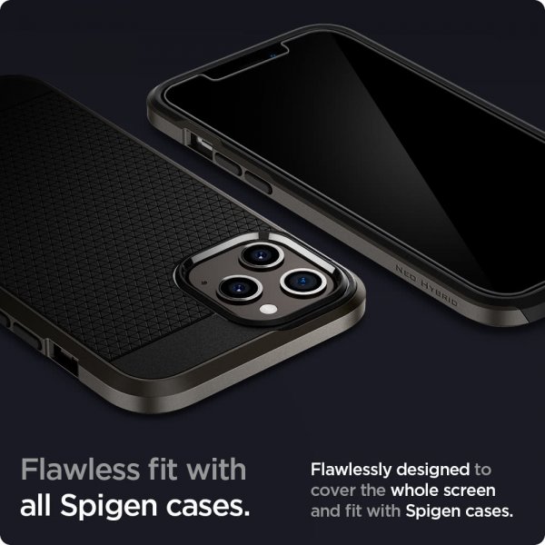 iPhone 12 Pro Max Skärmskydd GLAS.tR EZ Fit 2-pack