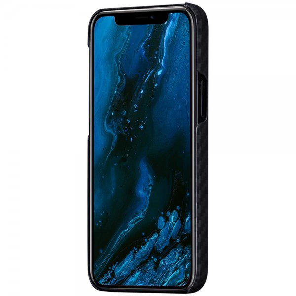 iPhone 12/iPhone 12 Pro Skal MagEZ Case Svart/Grå Twill