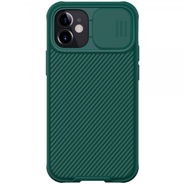 iPhone 12 Mini Skal CamShield Grön