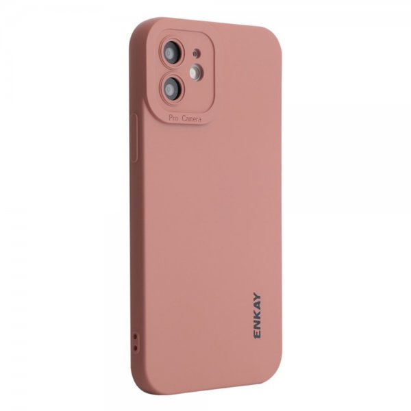 iPhone 12 Skal Silicone Rosa