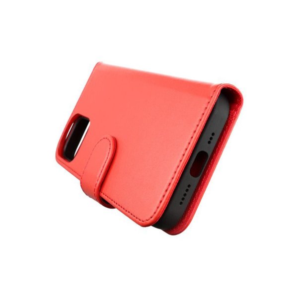 iPhone 12/iPhone 12 Pro Fodral Magnetiskt Avtagbart Skal Röd
