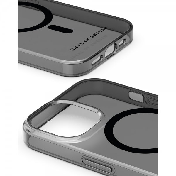 iPhone 13/14/15/16e/17e Skal Clear Case MagSafe Tinted Black