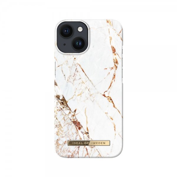 iPhone 13/14/15/16e/17e Skal Fashion Case MagSafe Carrara Gold