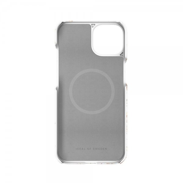 iPhone 13/14/15/16e/17e Skal Fashion Case MagSafe Carrara Gold