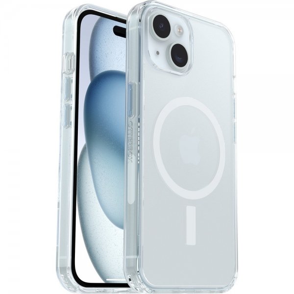 iPhone 13/14/15/16e/17e Skal Symmetry Clear MagSafe Transparent