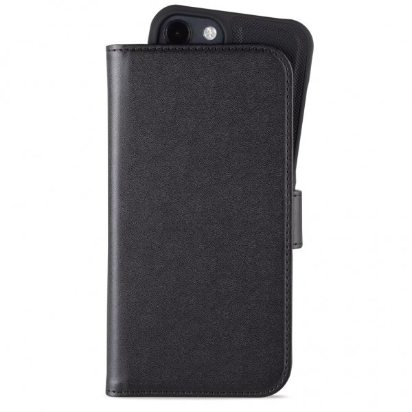 iPhone 13 Fodral Wallet Case Magnet Svart